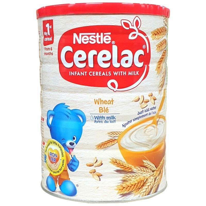 Lait en poudre 6 mois - blé - CERELAC - 1kg